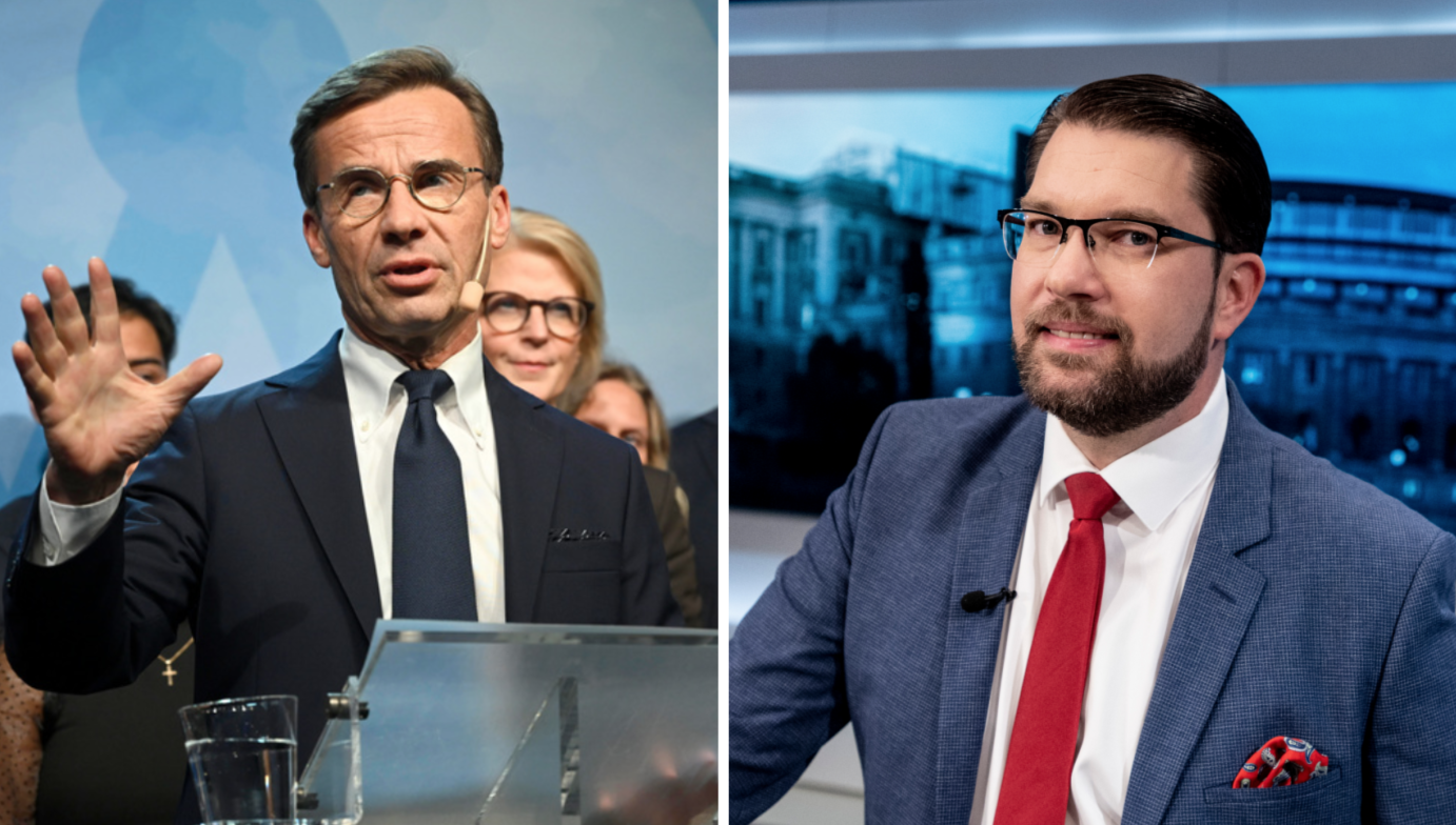 Sverigedemokraterna, Valet 2022, Ebba Busch, Liberalerna, Moderaterna, Kristdemokraterna
